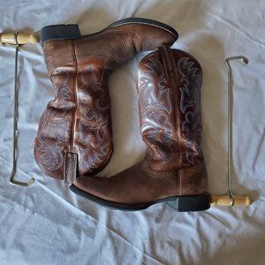 Ariat Heritage Brown Horseman Round Toe Boots 11D